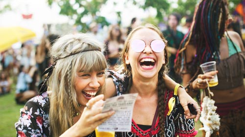 Festivals and plastic cups - reduce waste and recycle better
