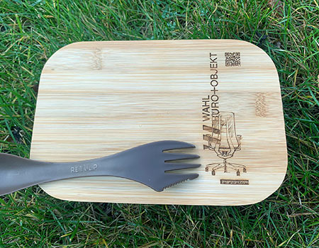 Retulp Lunchbox bamboo engraving