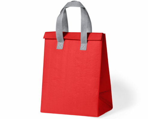 Budget lunch bag red