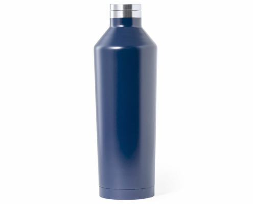 XL design thermos bottle blue
