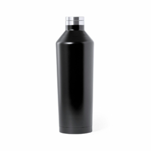 XL design thermos bottle black