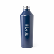 XL design thermos bottle blue printed
