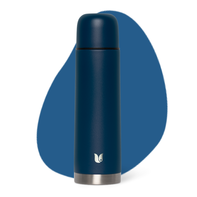 2 Cup Vacuum Flask, Promotional & Printed Reusable Branded Vacuum Flasks