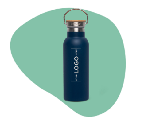 300ML Double Glass Insulated Thermos Drinking Water Bottle with
