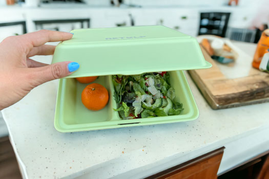 Retulp meal box lunchbox kitchen green