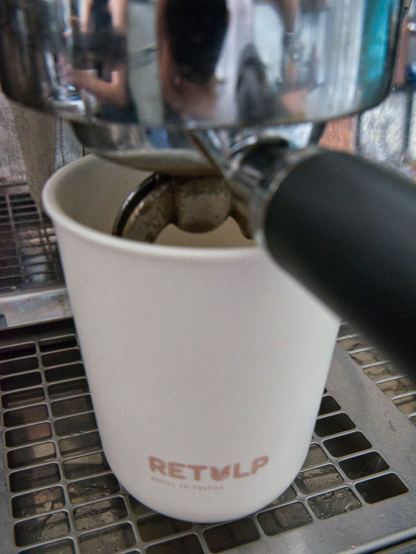 Retulp travel cup coffee on the go