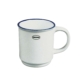 Retro mug white