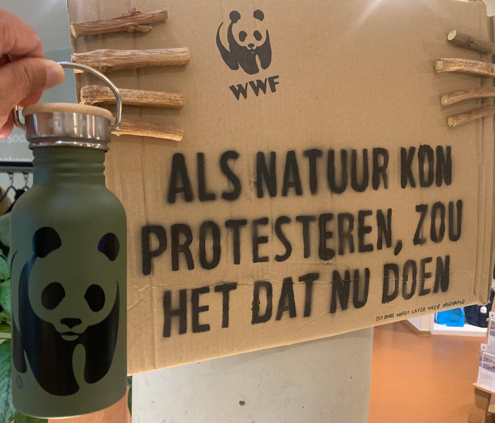 WWF Retulp mission indisposable mission against disposable plastic reusable is the future