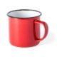 Retulp enamel coffee mugs cheap basic retro red