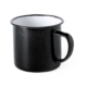 Retulp enamel coffee mugs cheap basic retro black