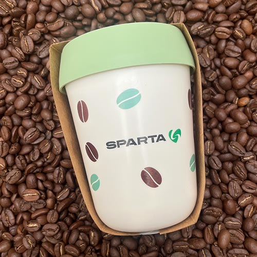Apeldoorn Retulp travelcups coffee mug reusable Sparta